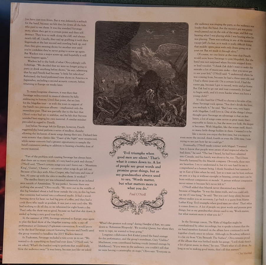 Savatage – The Wake Of Magellan (2LP orange)